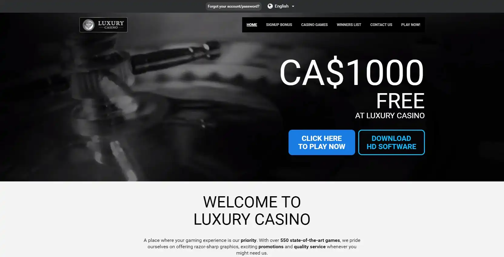 Luxury Casino Review