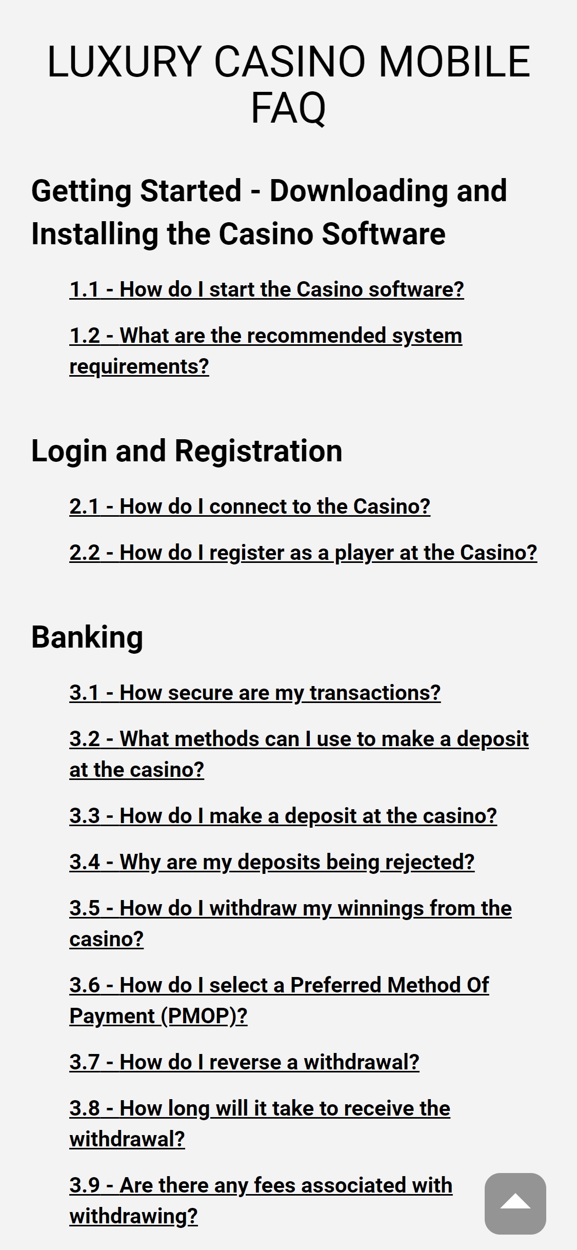 luxury casino login