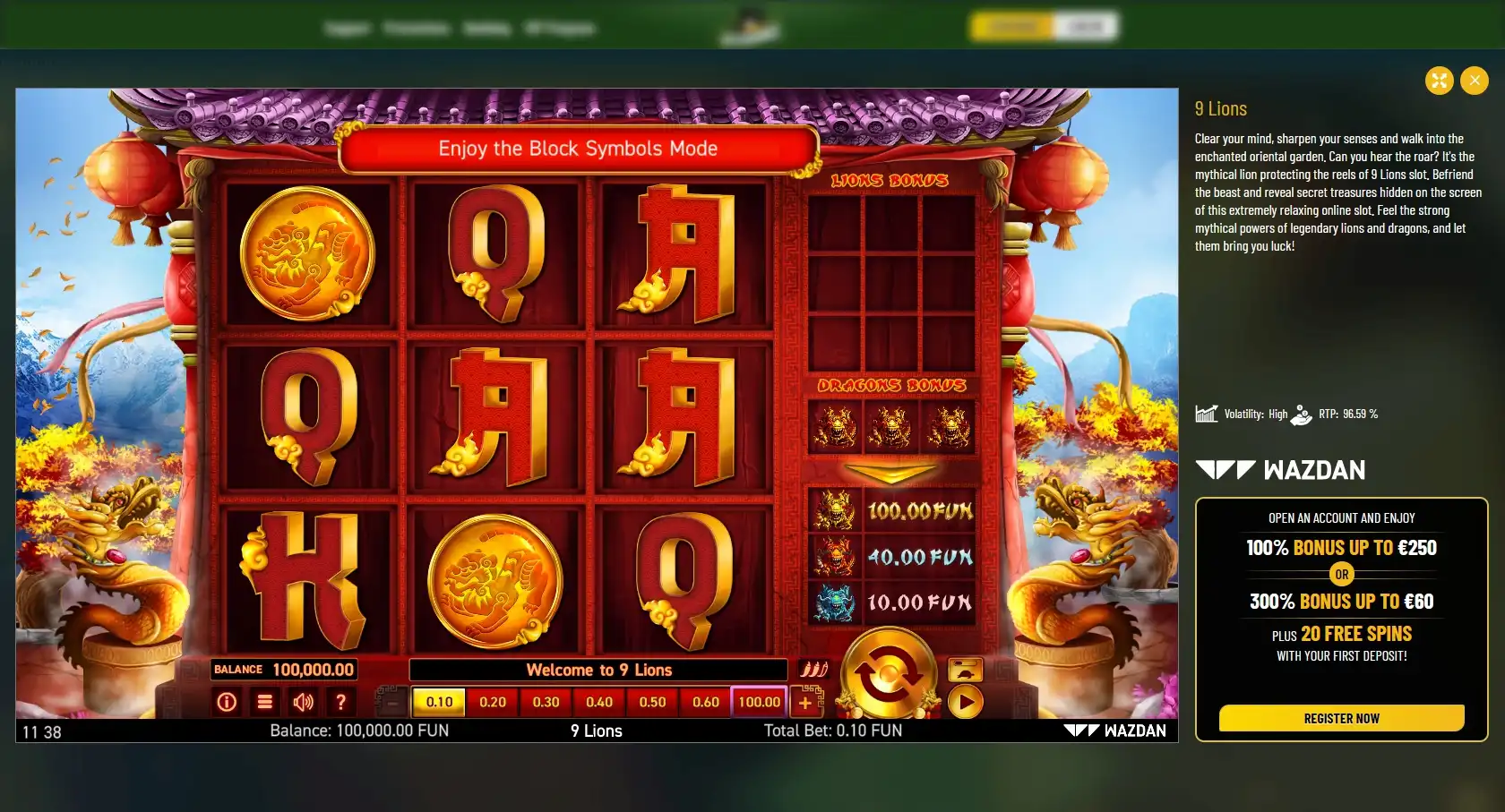 MaChance Casino Slot Games