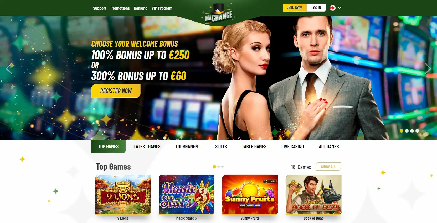 MaChance Casino Review