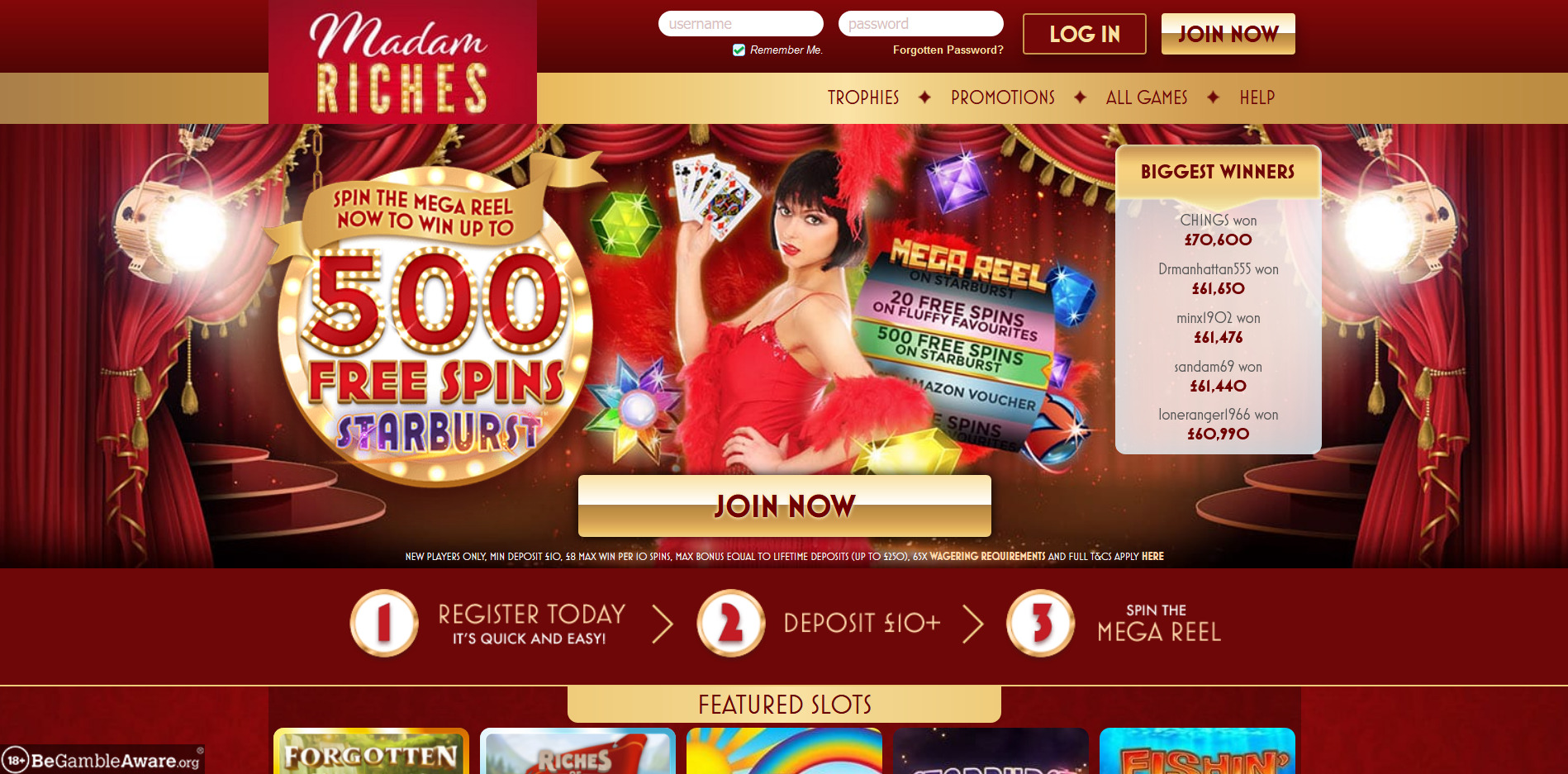 Madam Riches Casino Review
