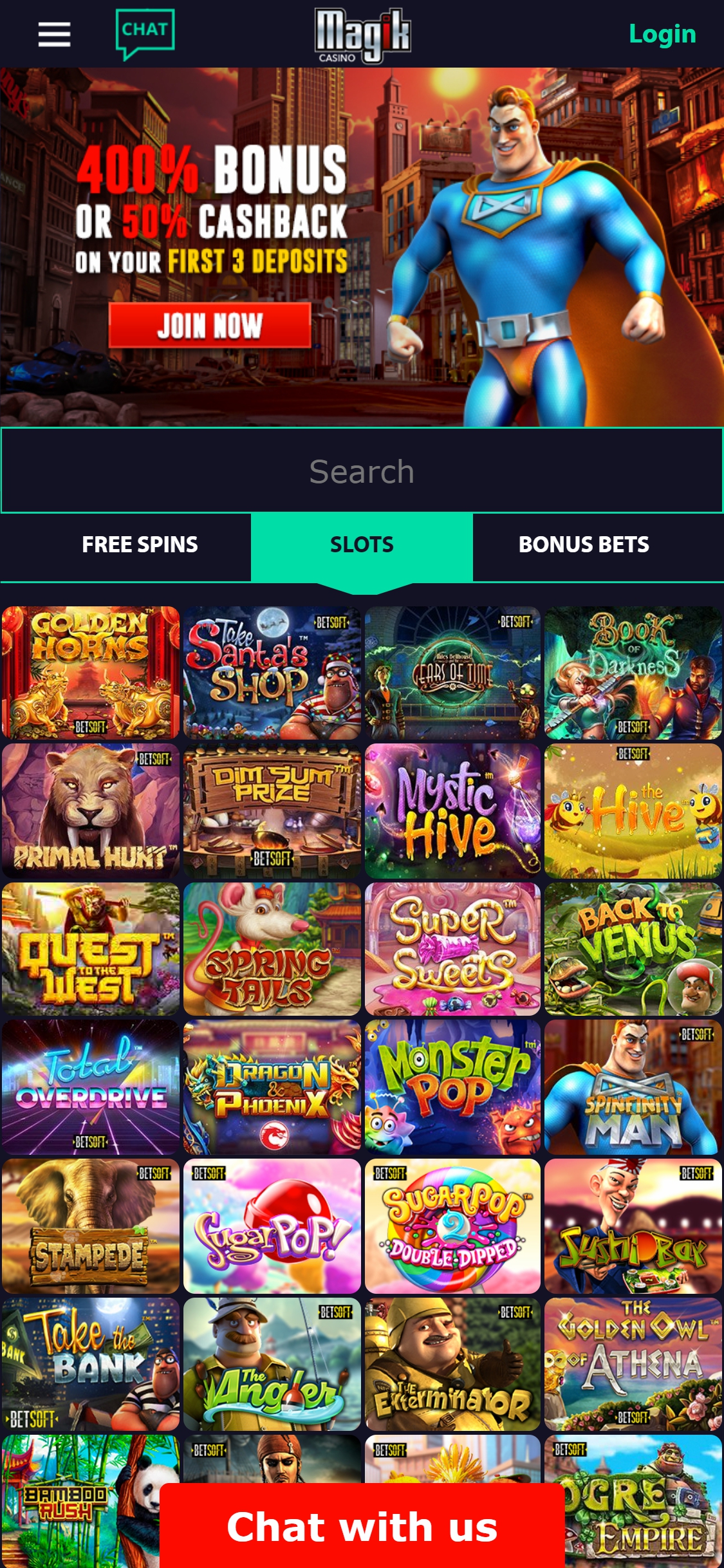 Magik Casino Mobile Review