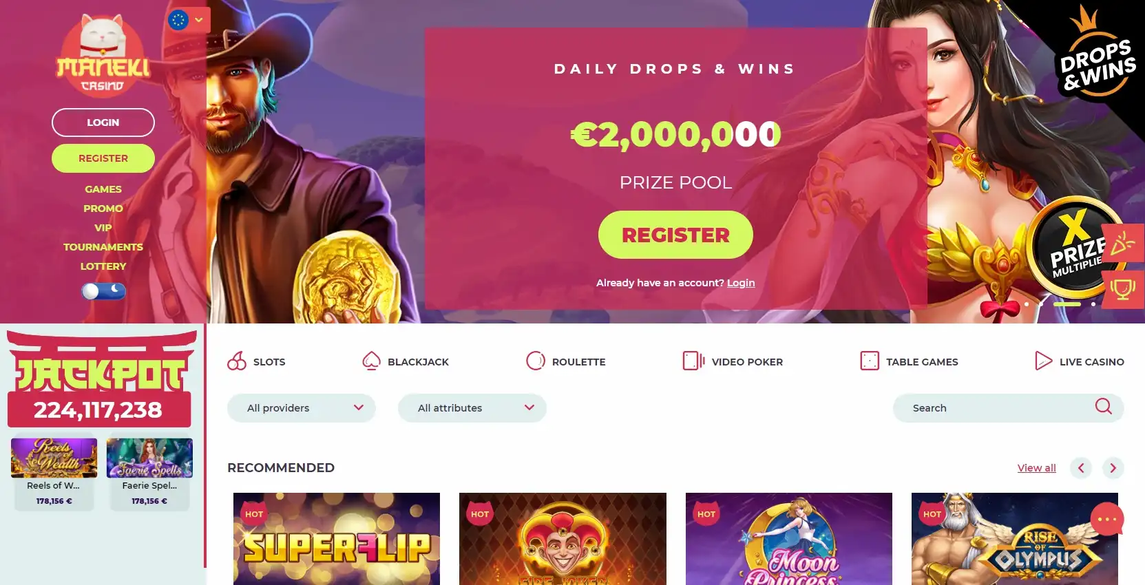 Maneki Casino Review