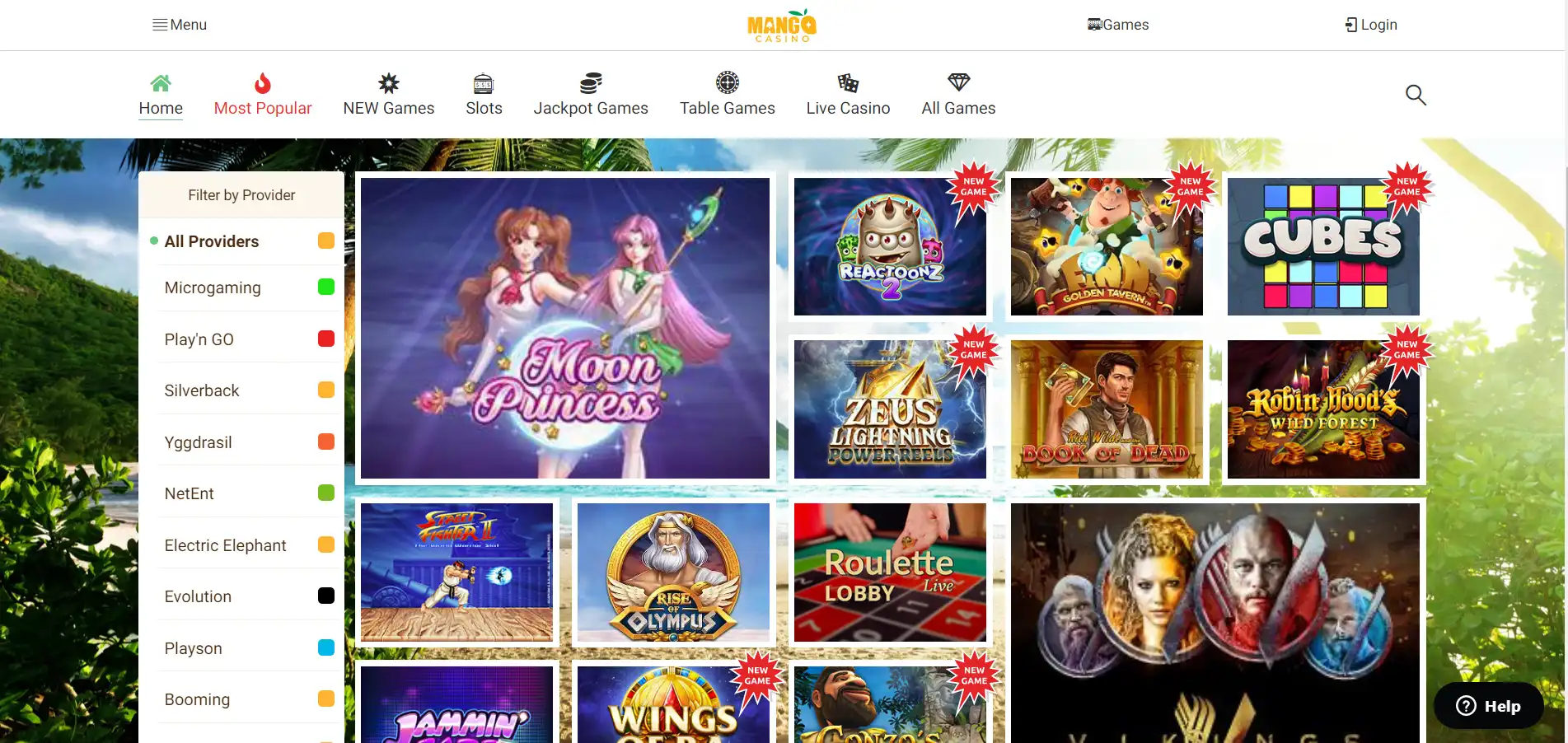 Mango Casino Review