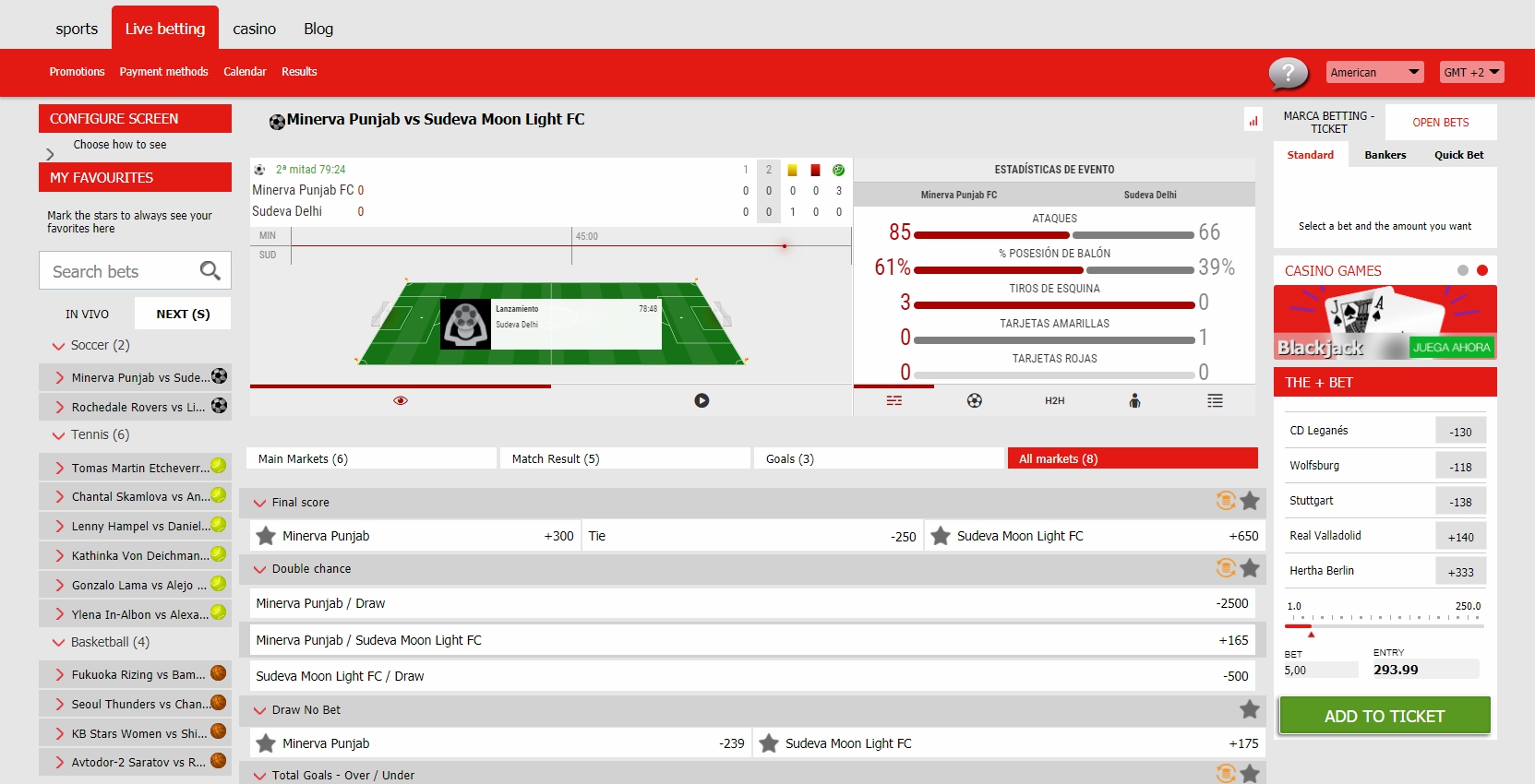 Marca Apuestas Betting