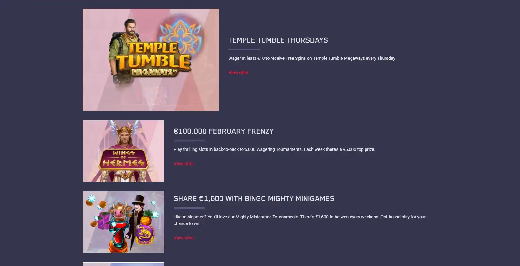 Maria Casino No Deposit Bonus