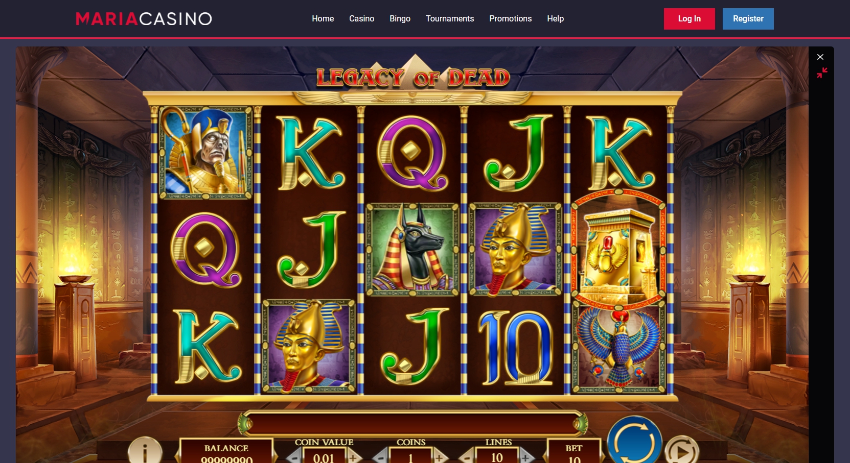 Maria Casino Slot Games