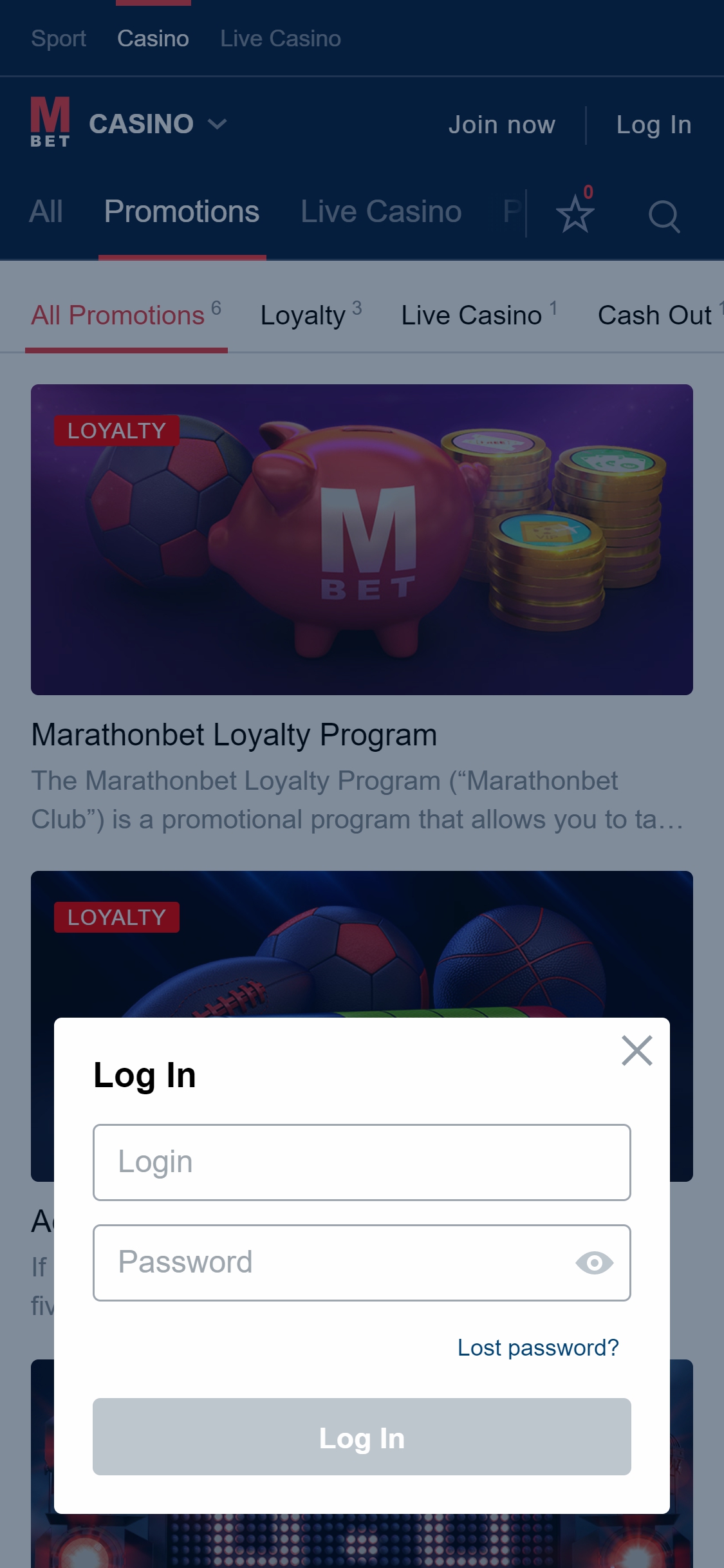 Mbet Casino Mobile Login Review