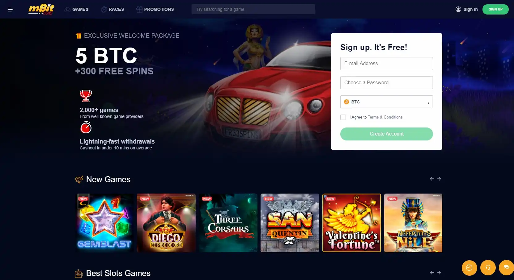 mBit Casino Review