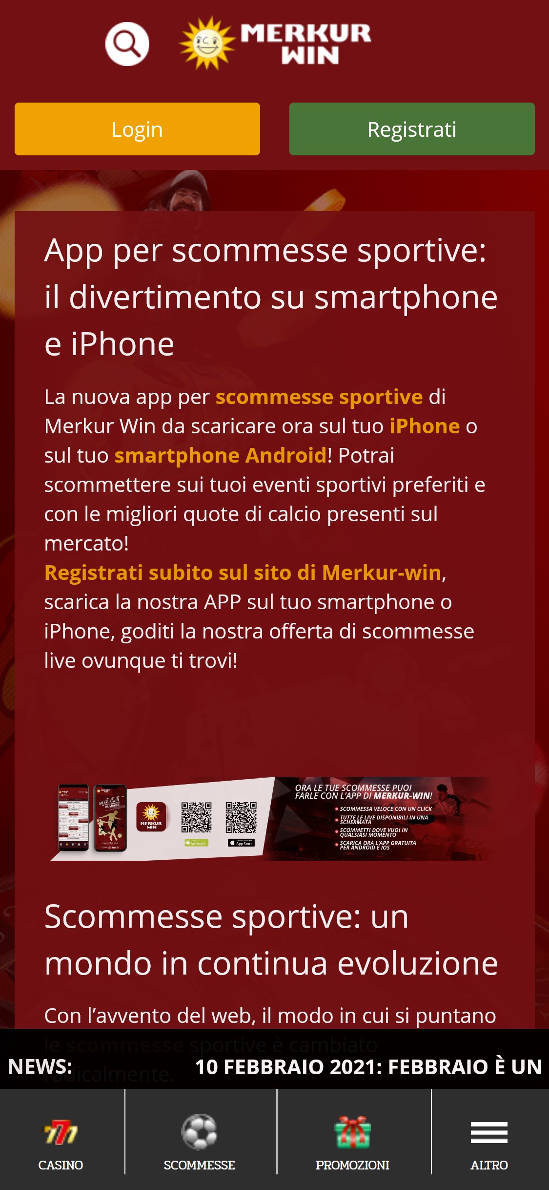 Merkur Win Mobile App Review