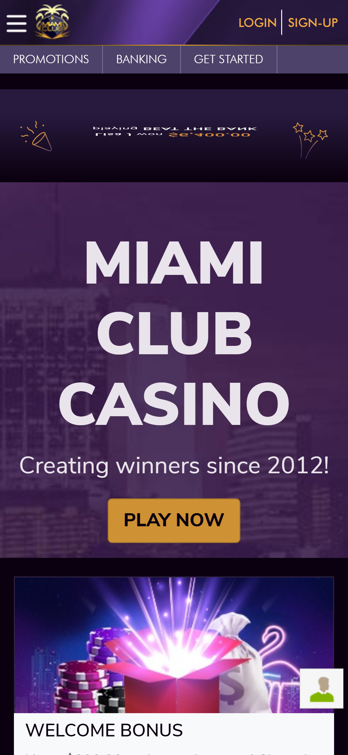 Miami Club Casino Mobile Review