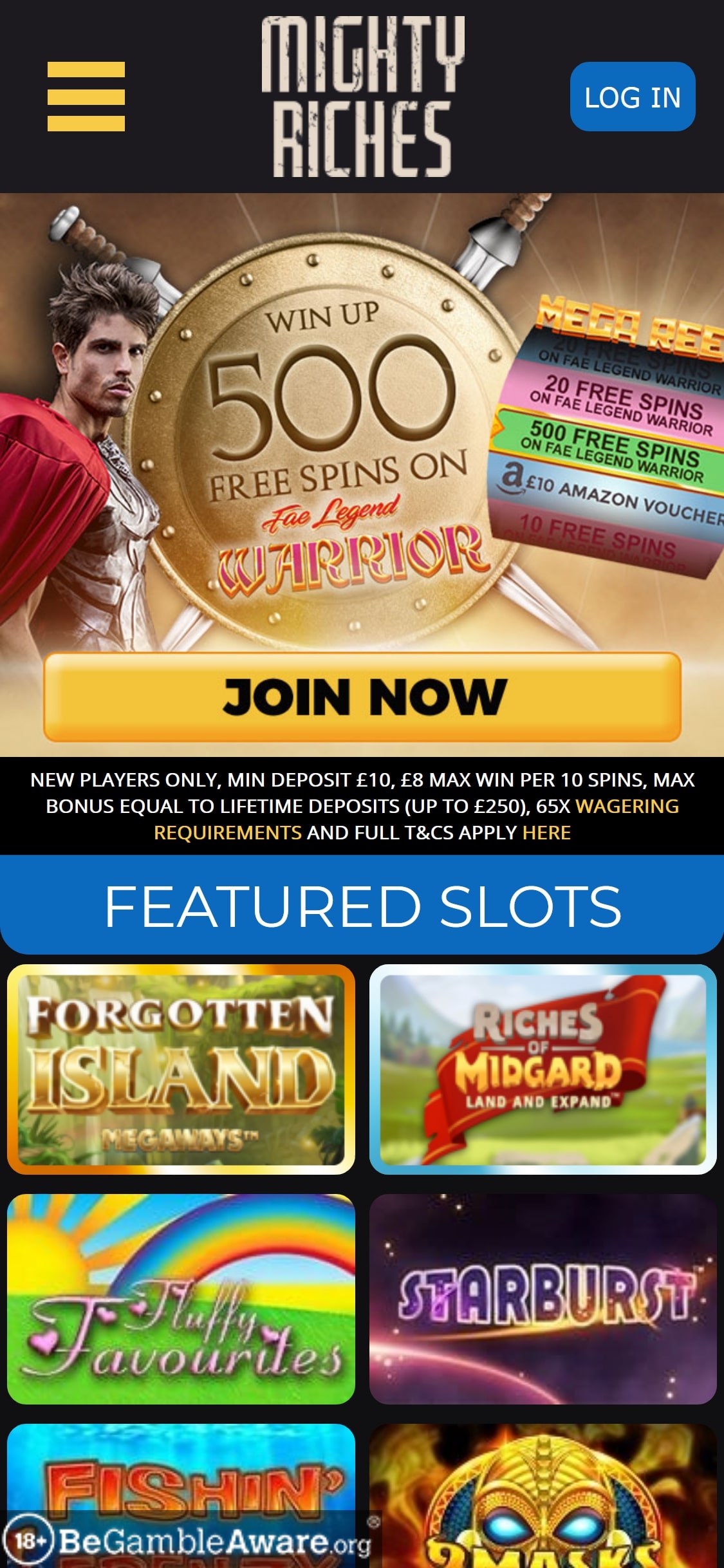 Mighty Riches Casino Mobile Review