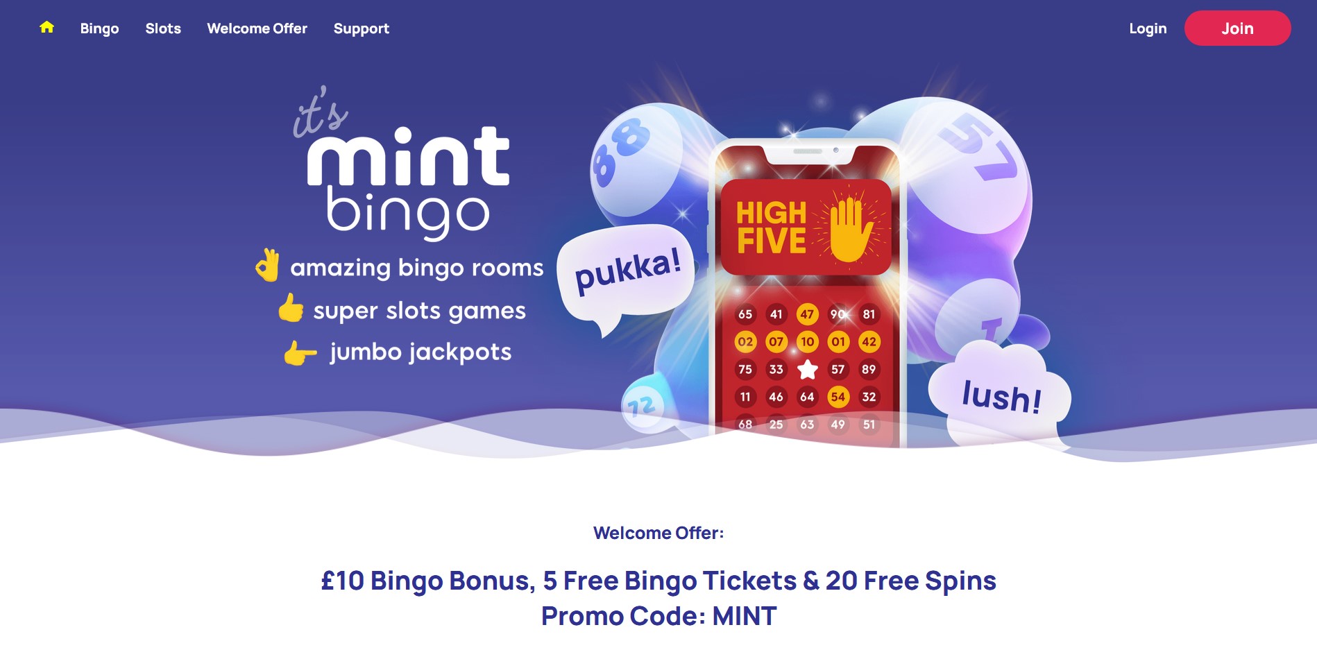 MintBingo Casino Review