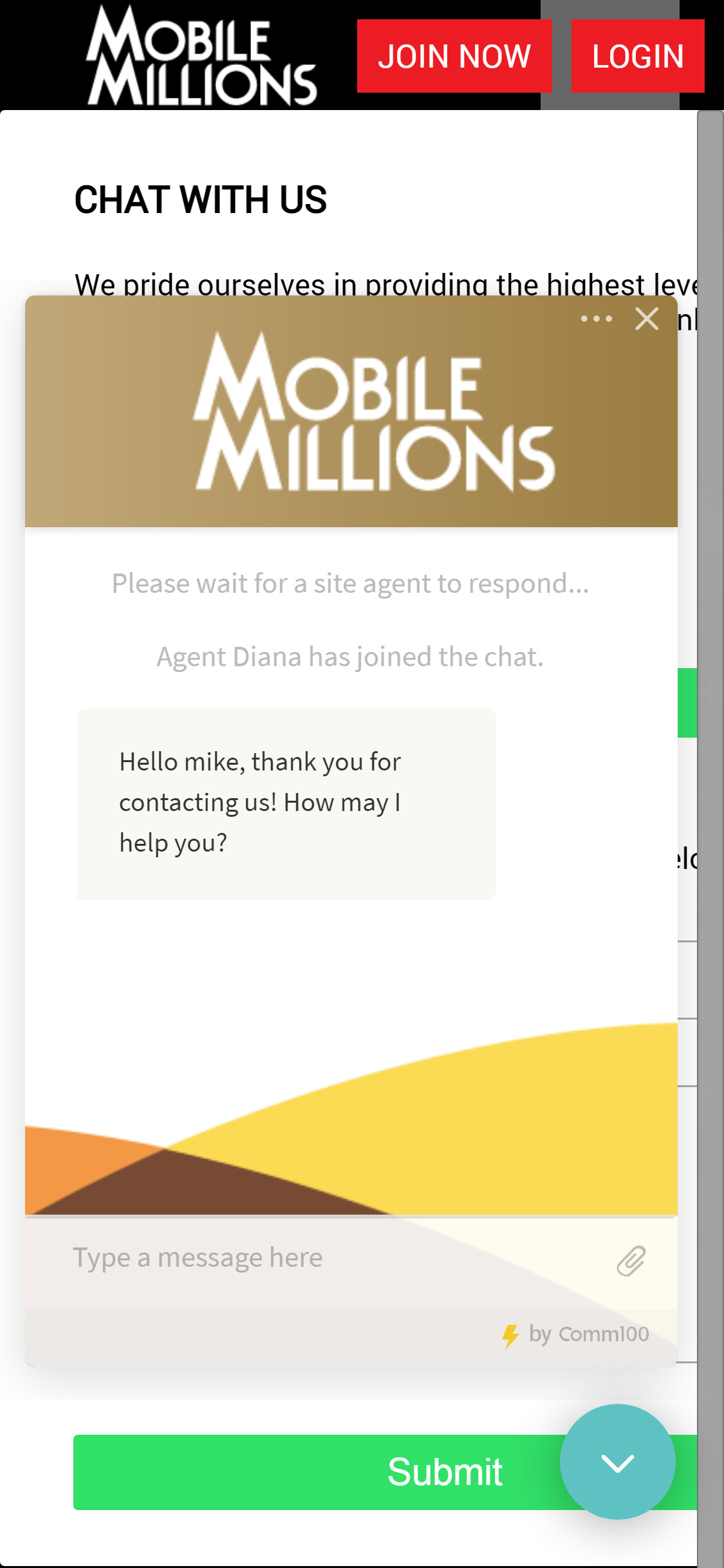 MobileMillions Casino Mobile Support Review