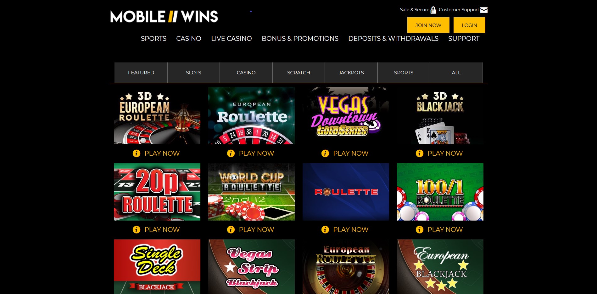 mobilewins free spins