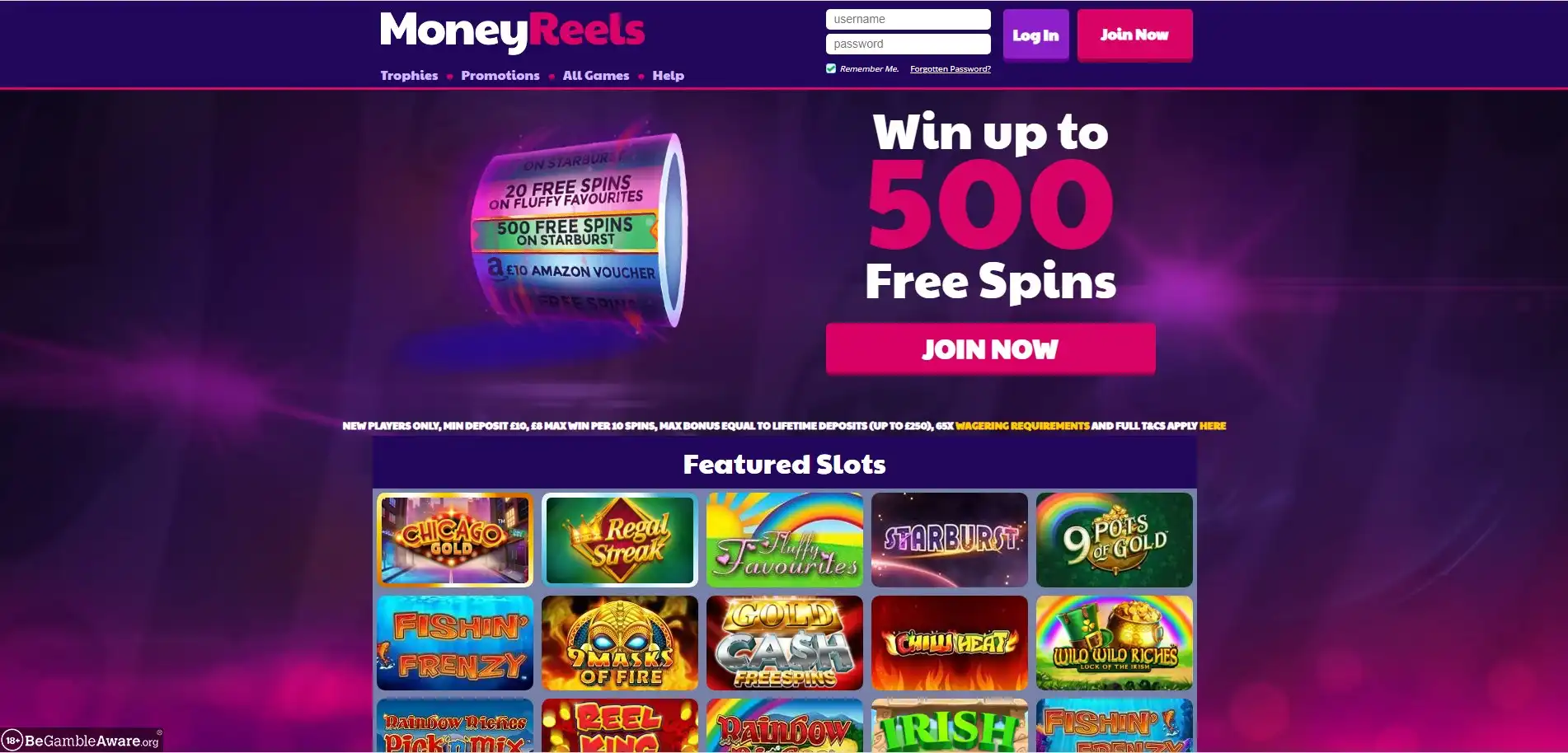 Money Reels Casino Review