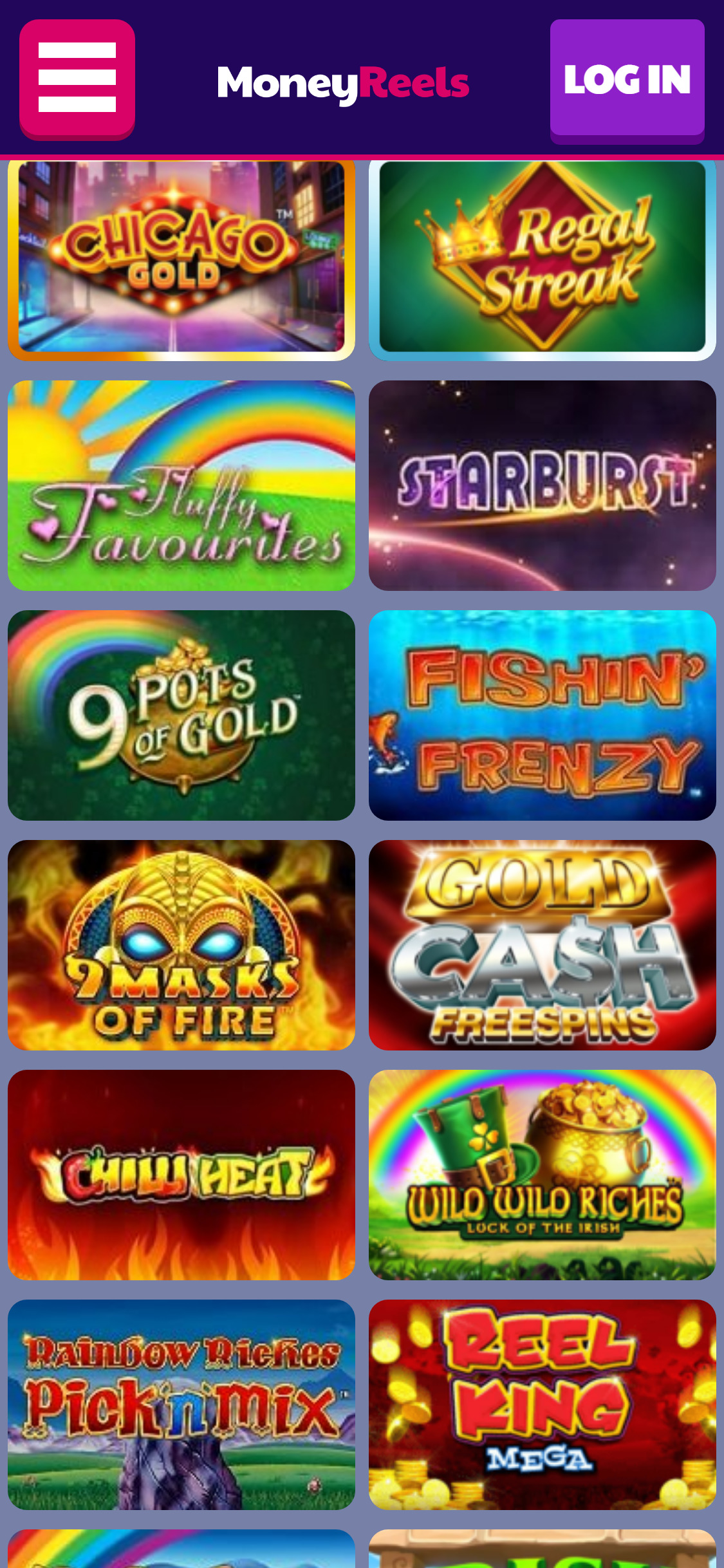 Money Reels Casino Mobile Games Review