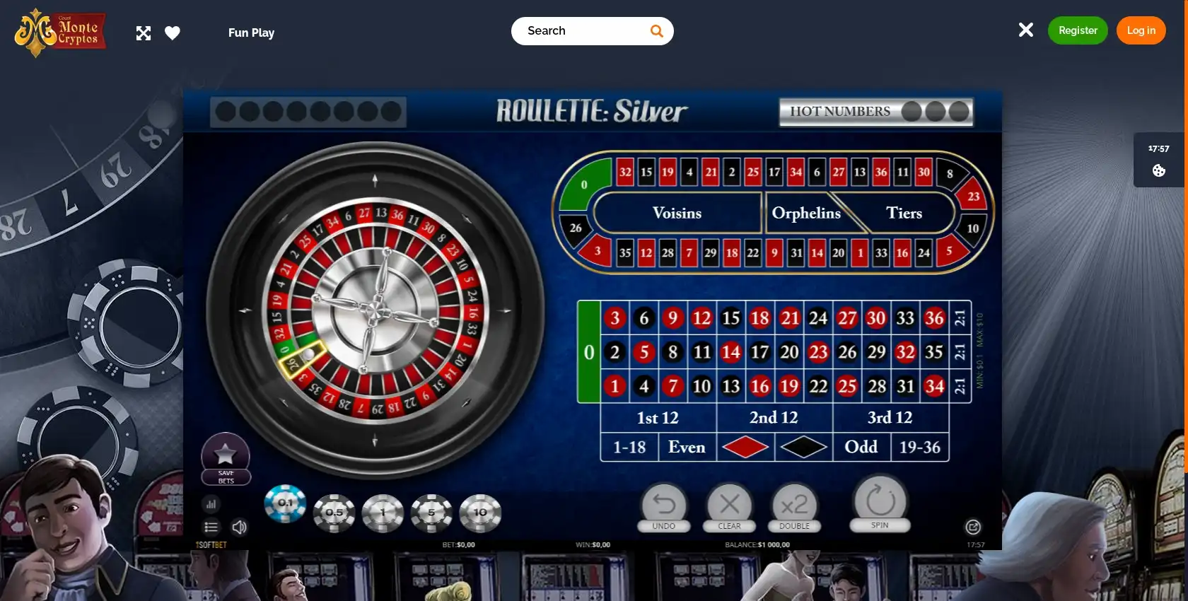 Monte Cryptos Casino Casino Games