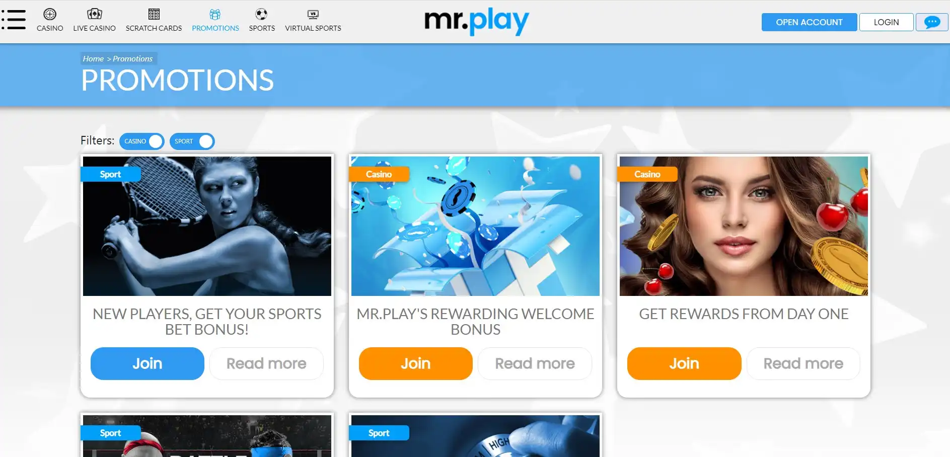 Mr Play Casino No Deposit Bonus