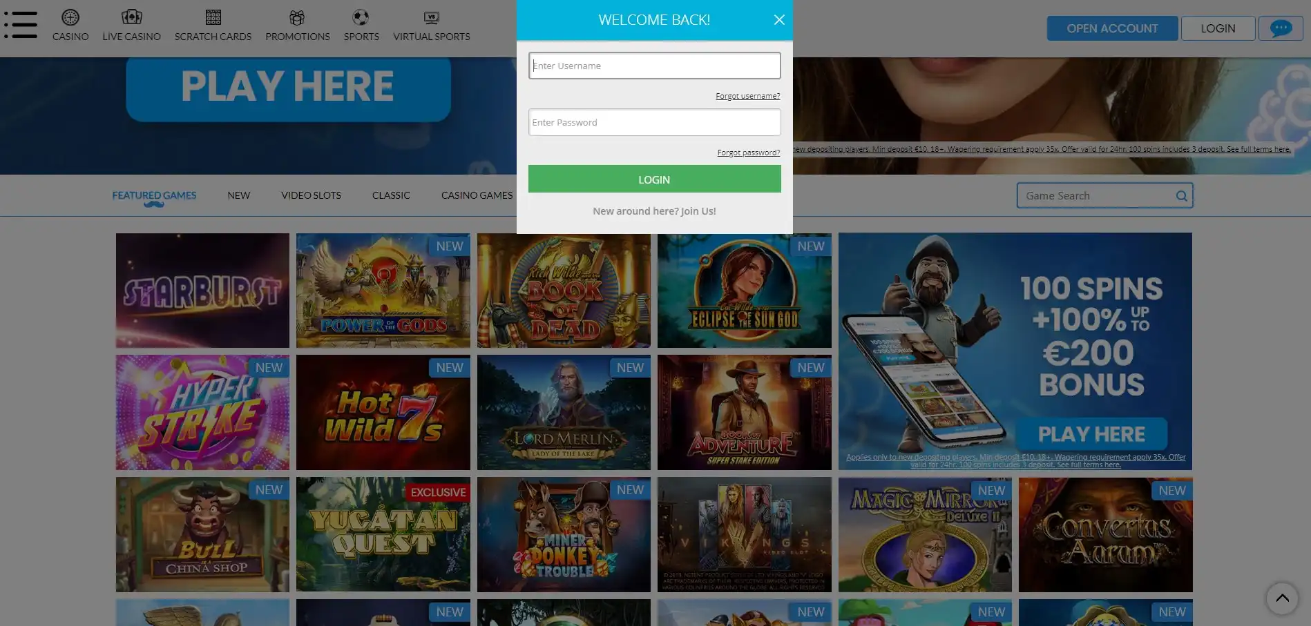 Mr Play Casino Login