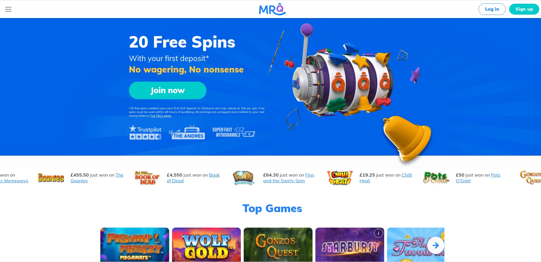 MrQ Casino Review