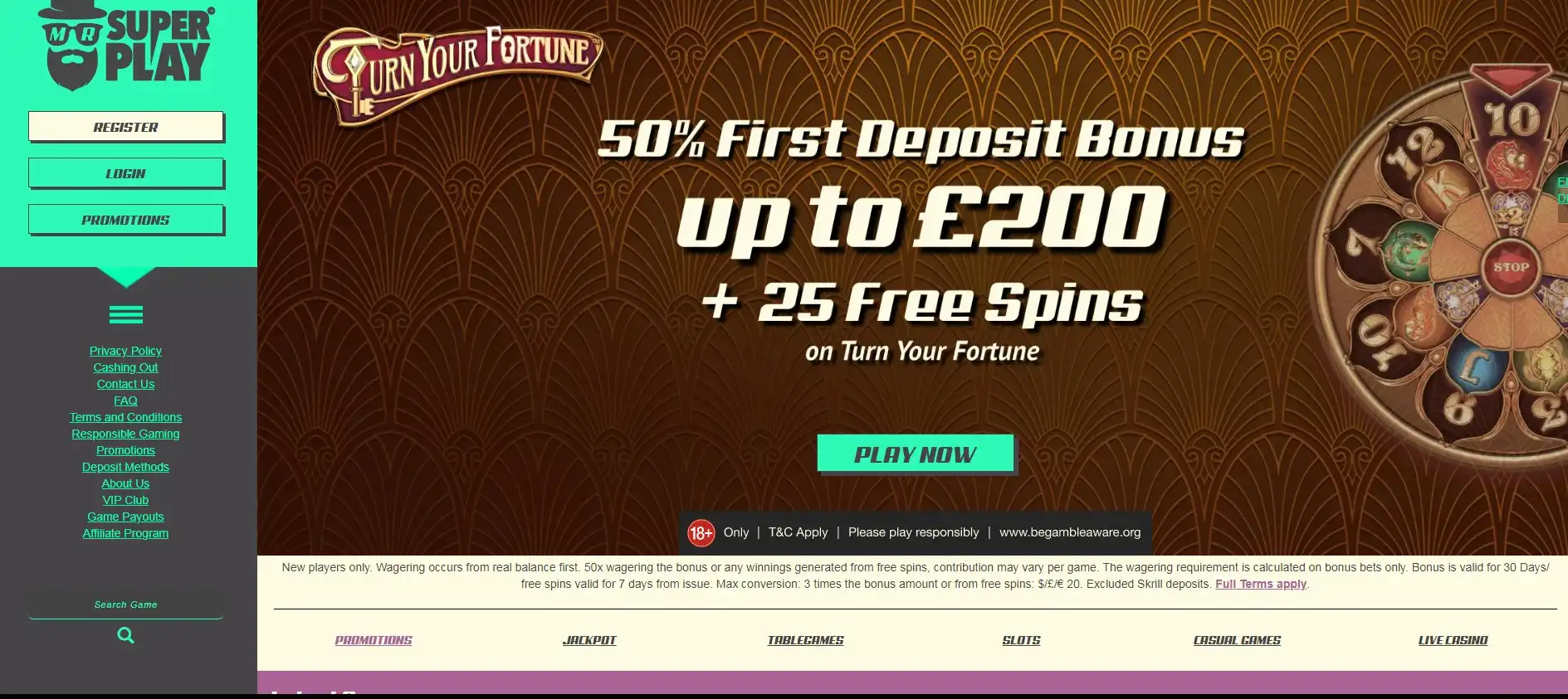 MrSuperPlay Casino Review