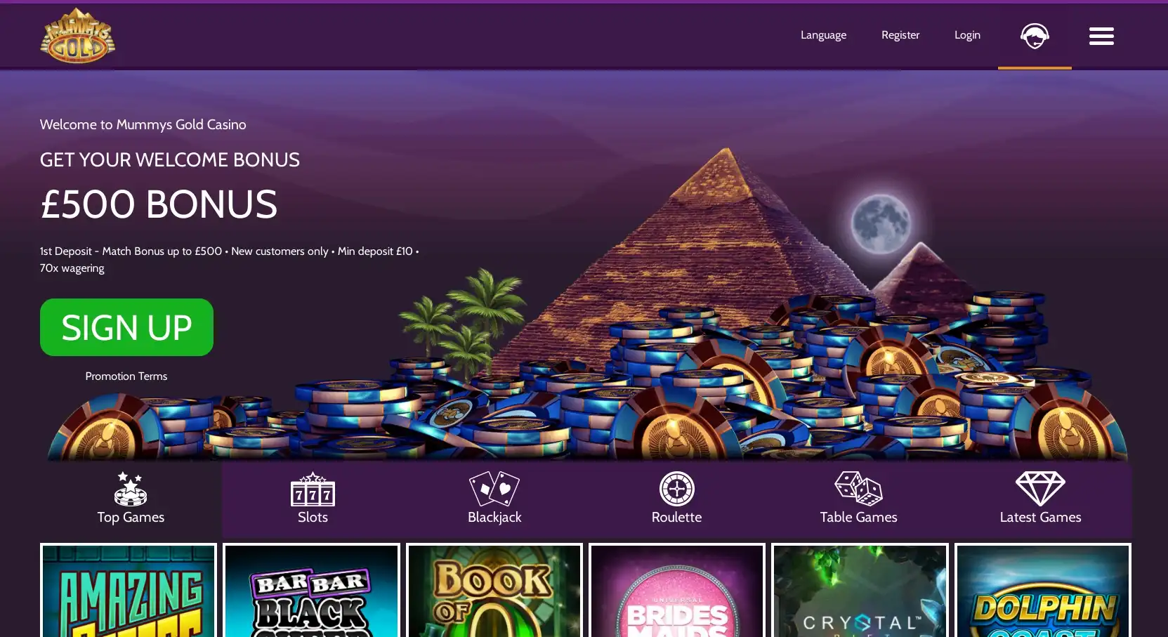 Mummys Gold Casino Review
