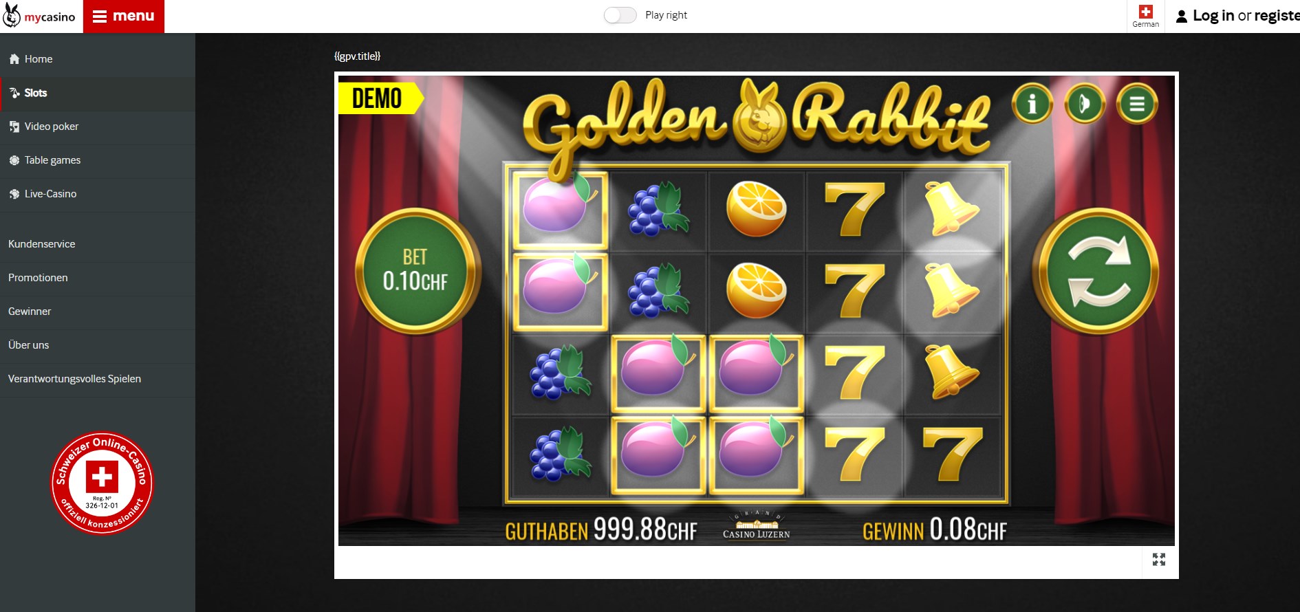 mycasino Slot Games