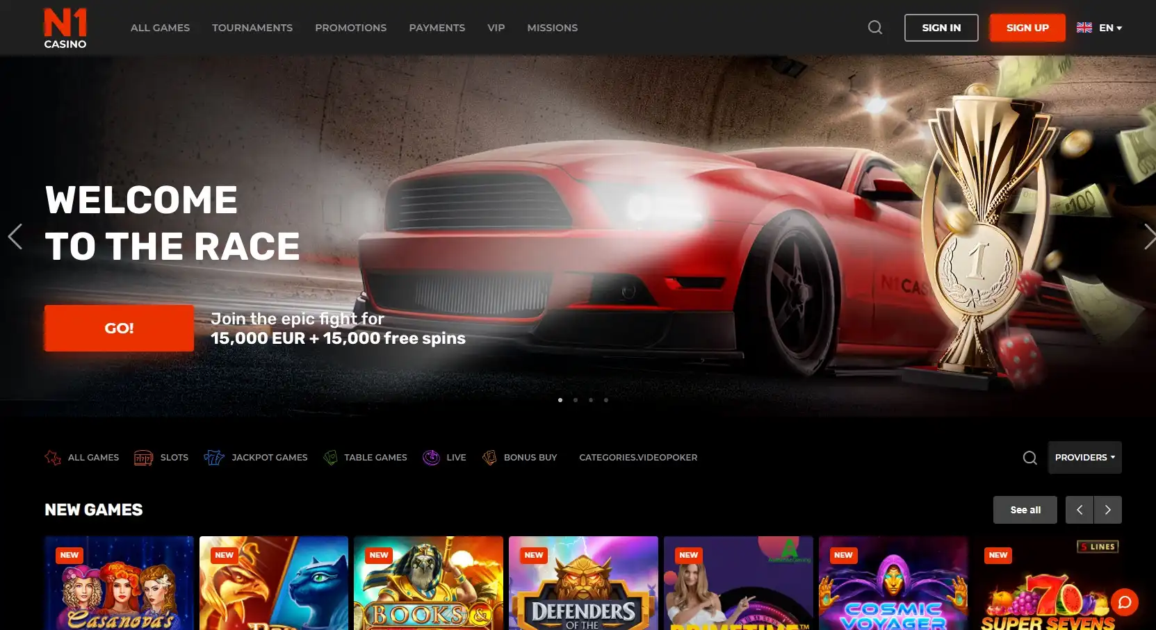 N1 Casino Review