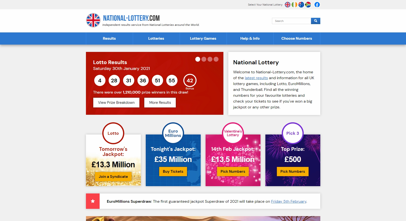 National Lottery Casino Review