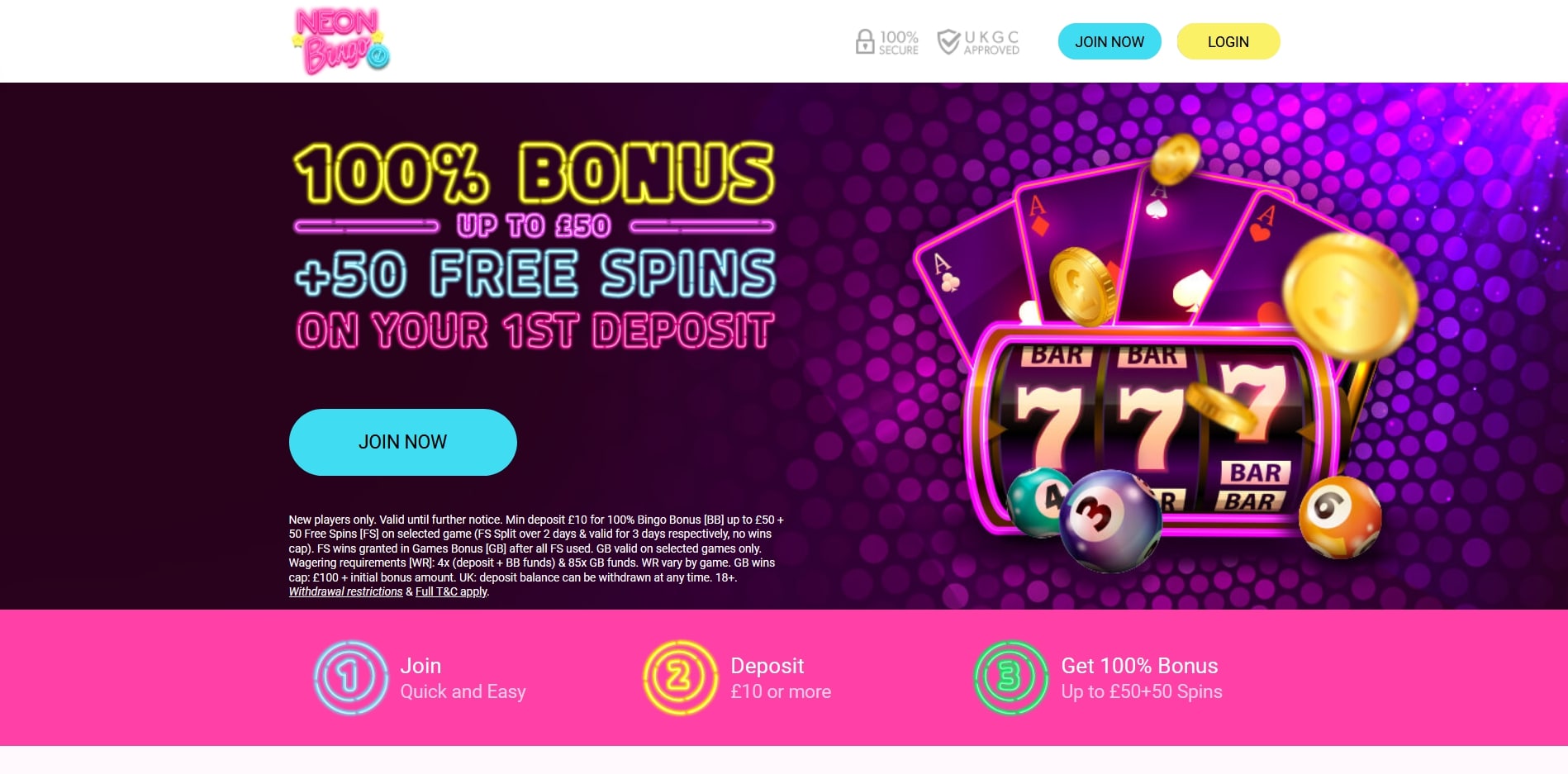 Neon Bingo Casino Review