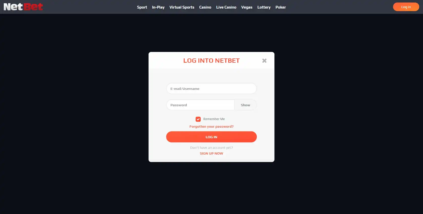 Netbet Casino Login