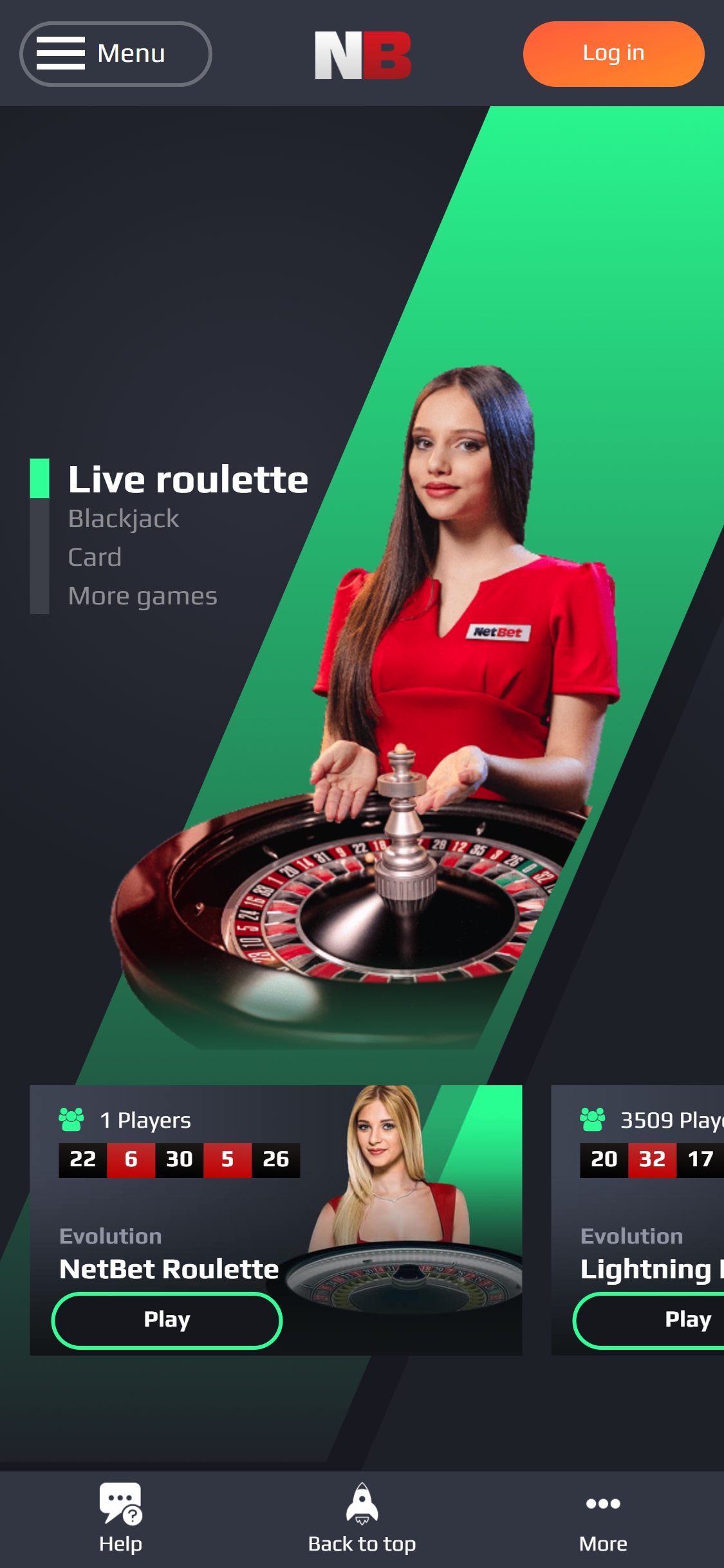 Netbet Casino Mobile Live Dealer Games Review