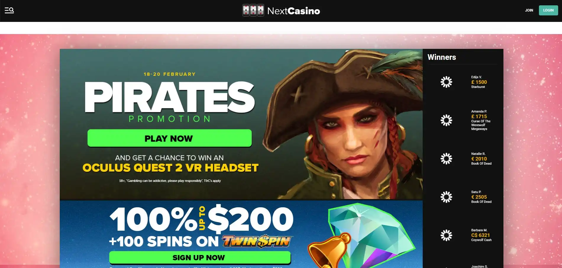 Next Casino Review