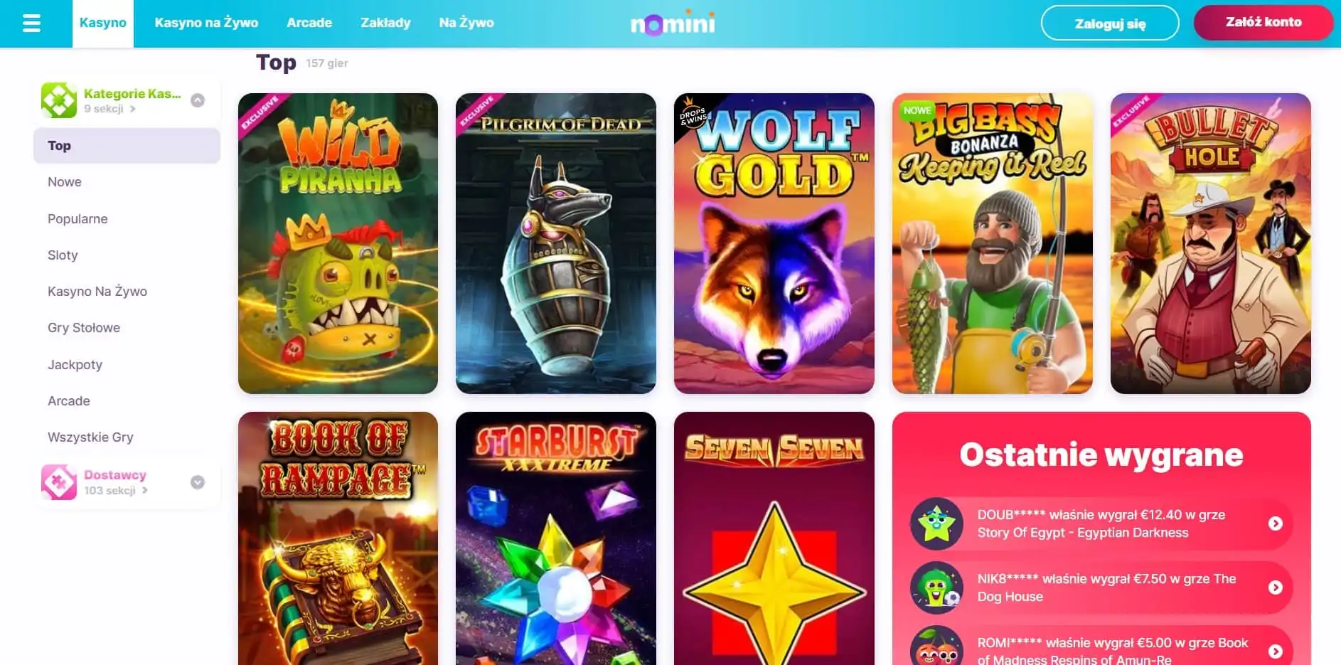 Nomini Casino Review
