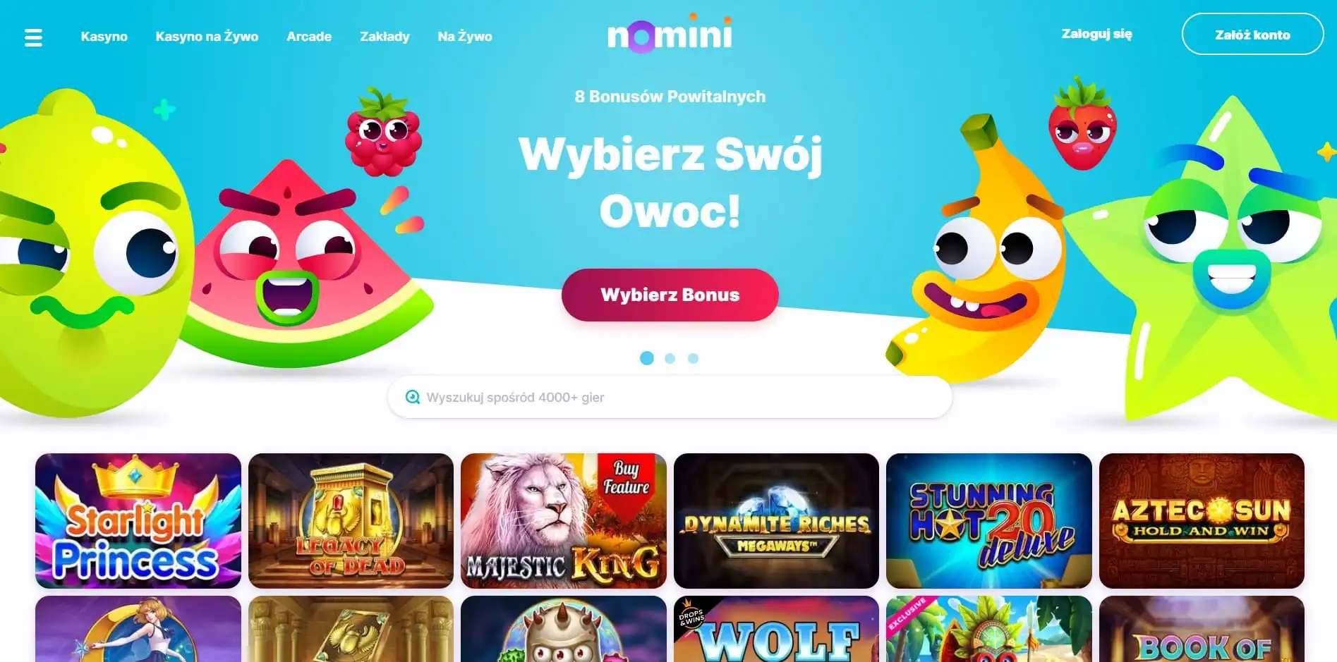 Nomini Casino Review
