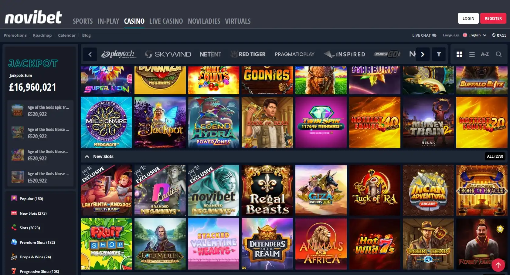 Novibet Games