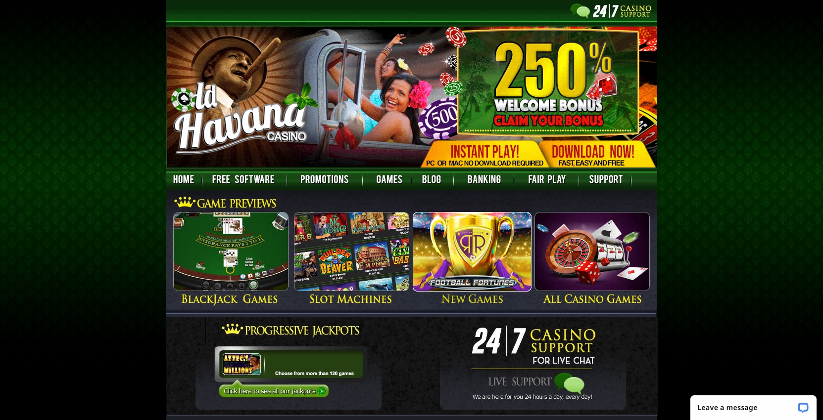 Old Havana Casino Review