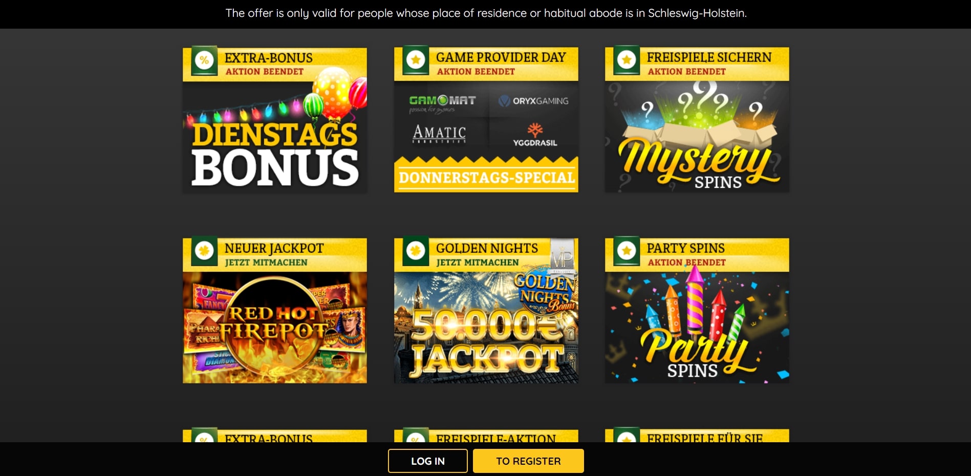 OnlineCasino Germany No Deposit Bonus