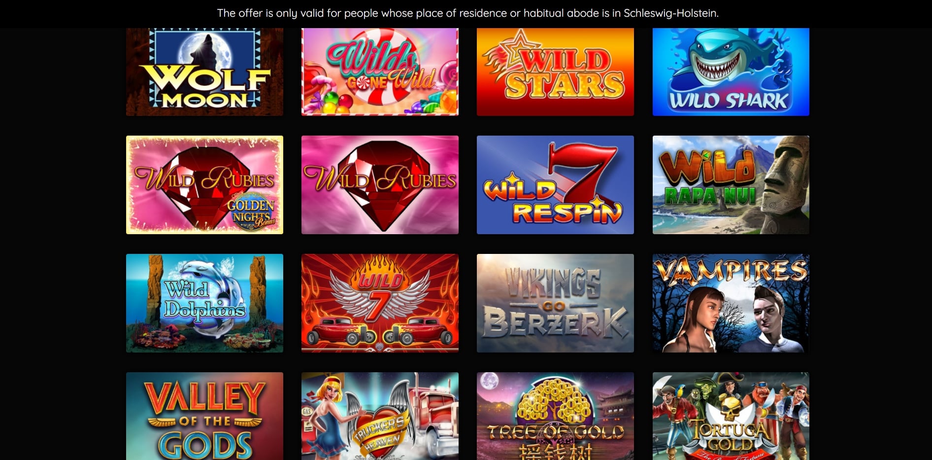 OnlineCasino Germany Games