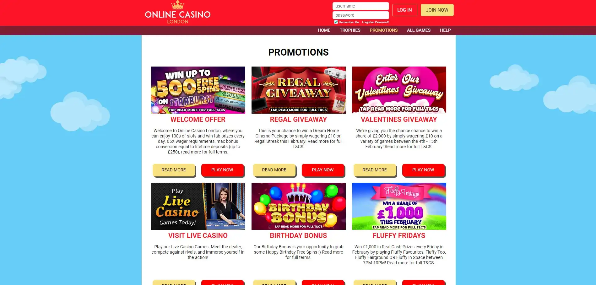Online Casino London No Deposit Bonus
