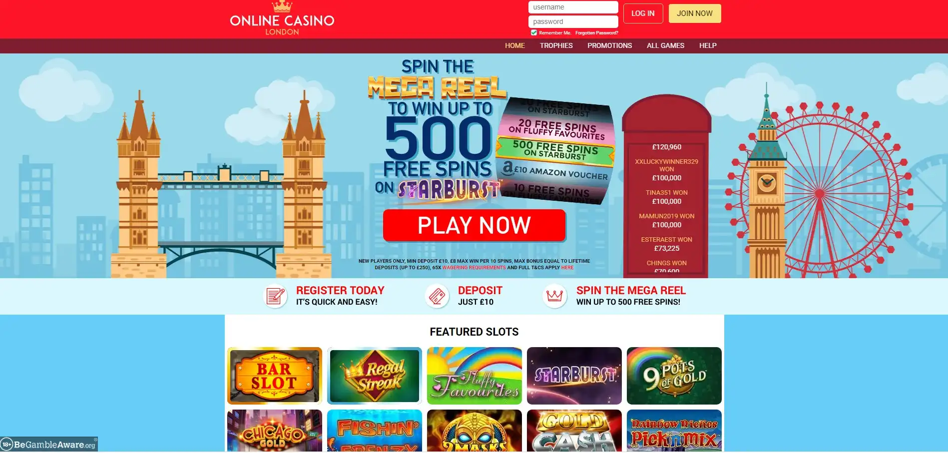 Online Casino London Review