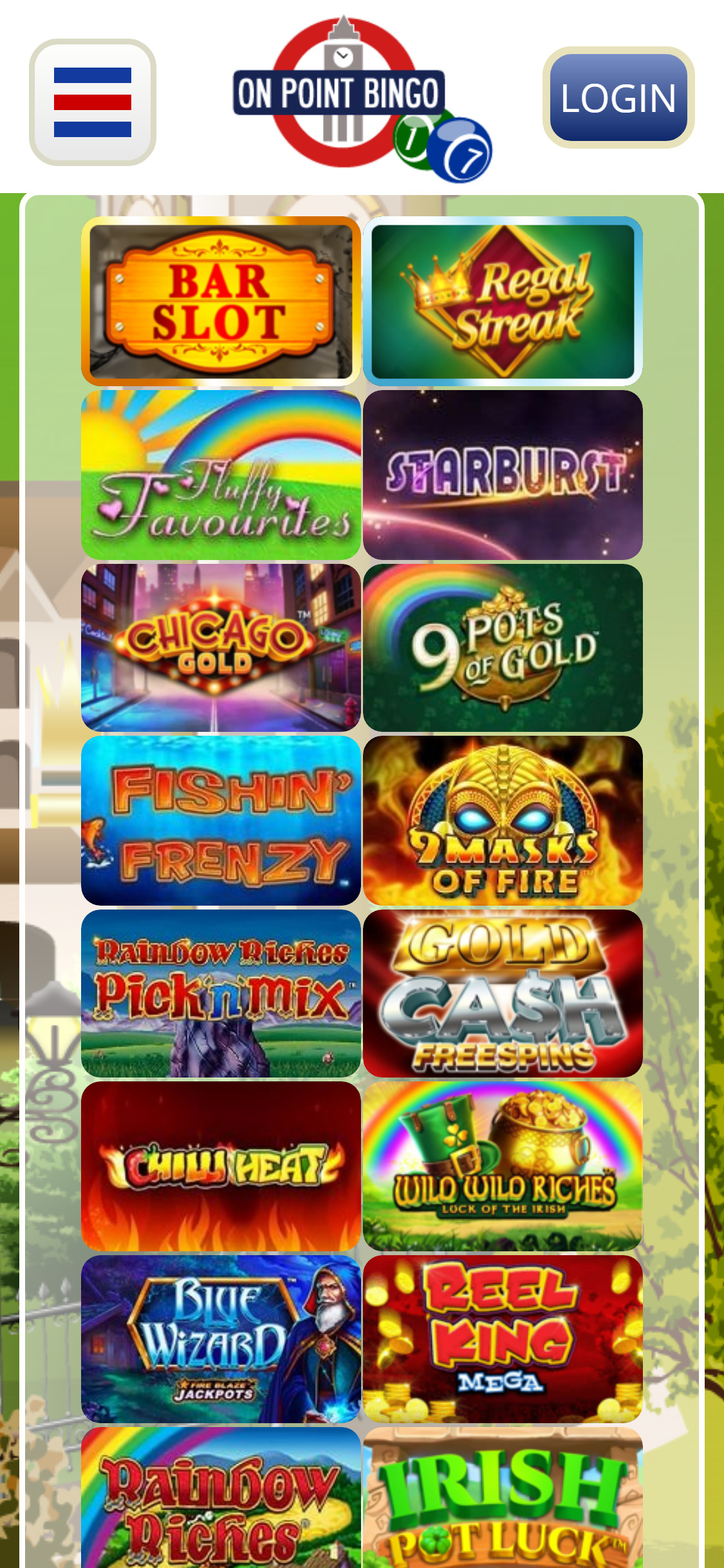 On Point Bingo Casino Mobile Games Review