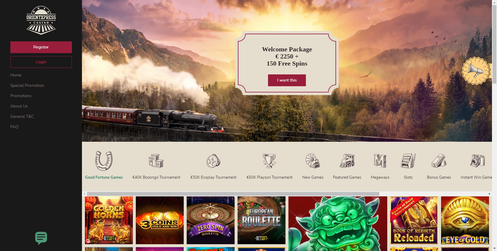 Orient Xpress Casino Review