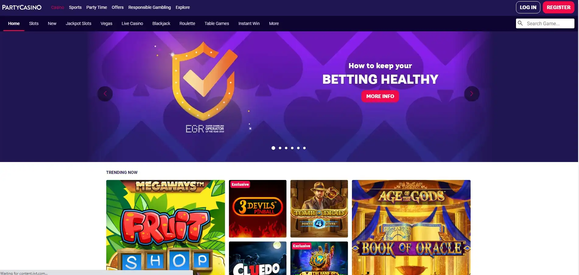 Palace Of Chance Casino Review