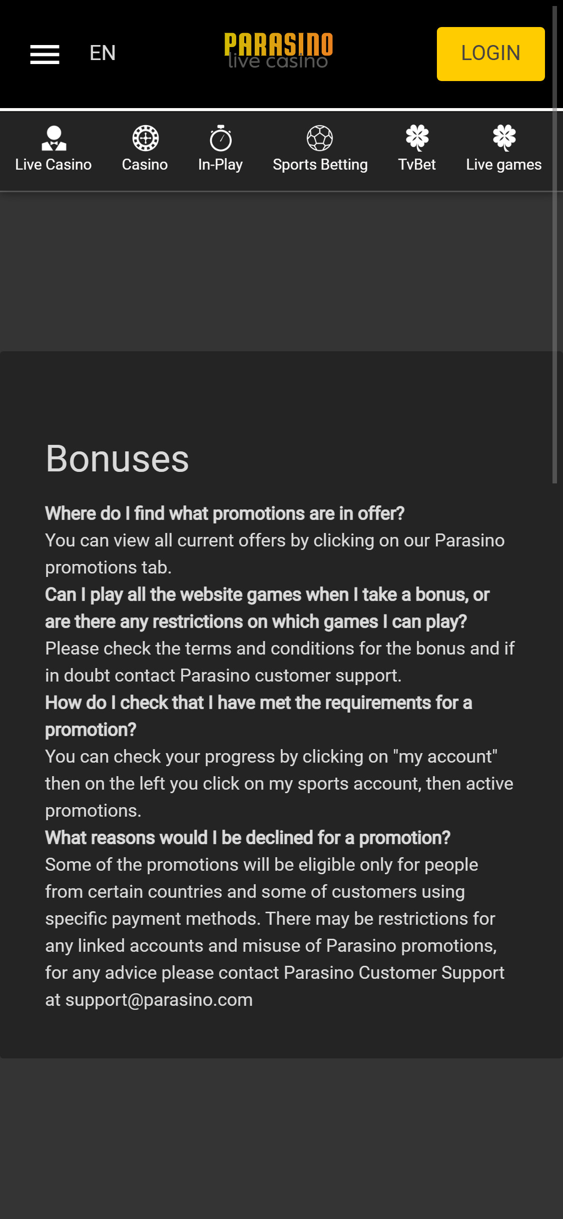 Parasino Casino Mobile No Deposit Bonus Review