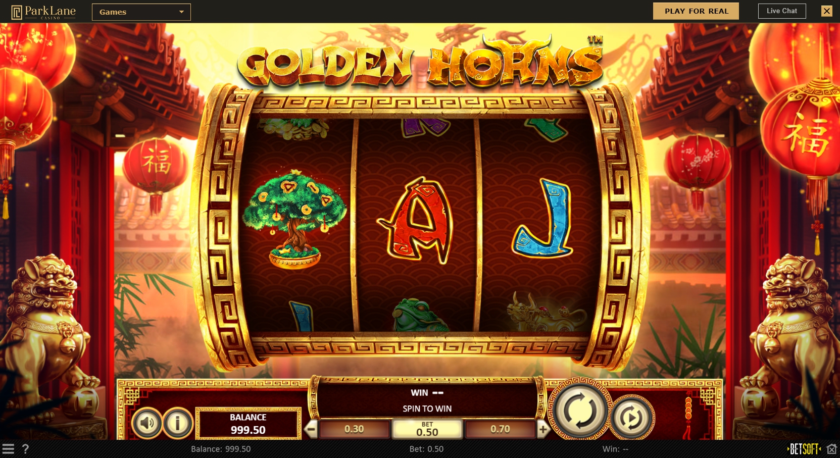 Park Lane Casino Slot Games