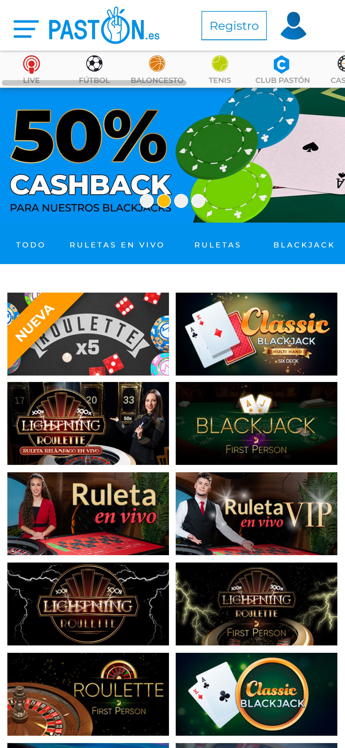 Paston Casino Mobile Games Review