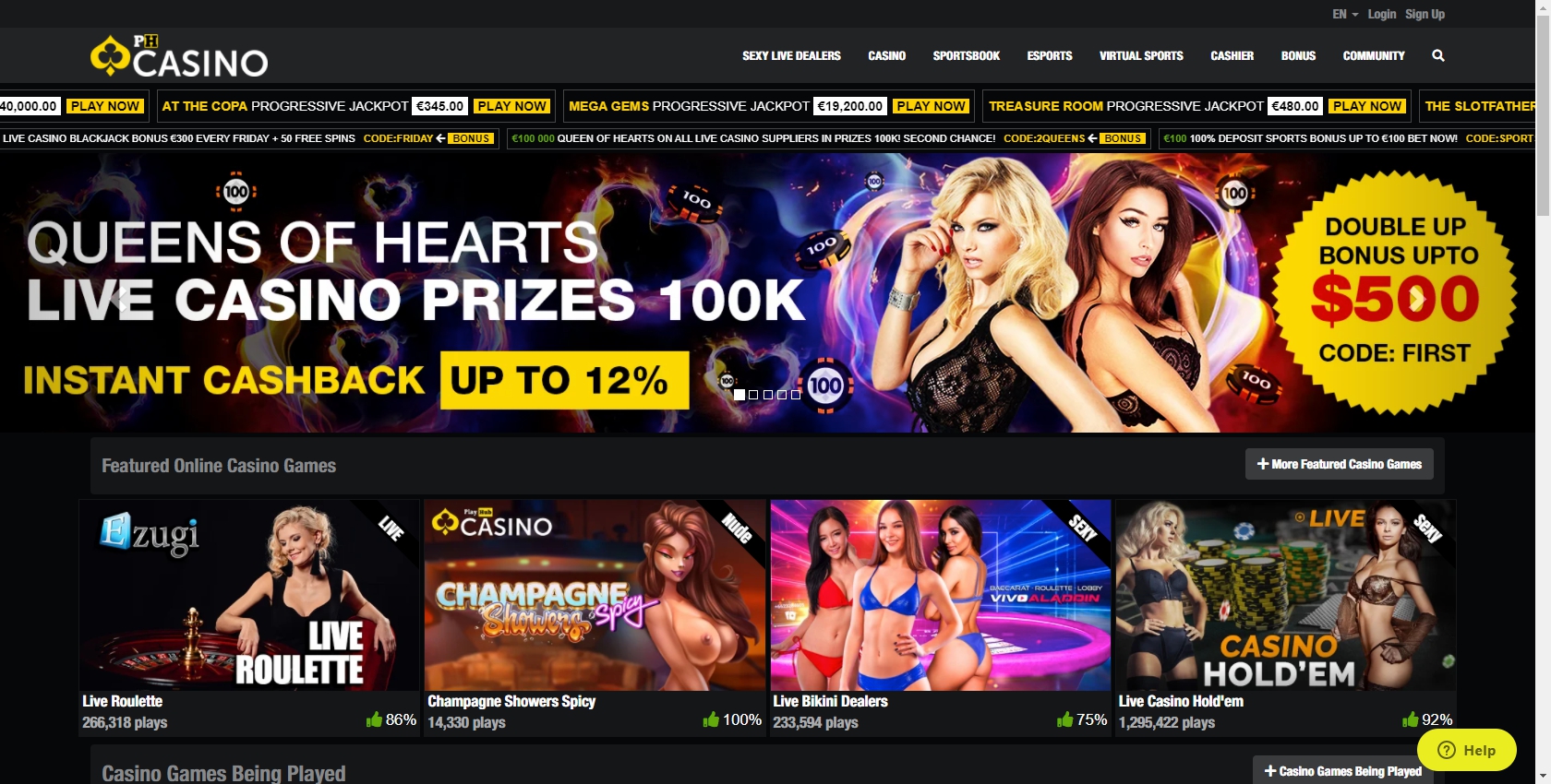 PornHub Casino Review