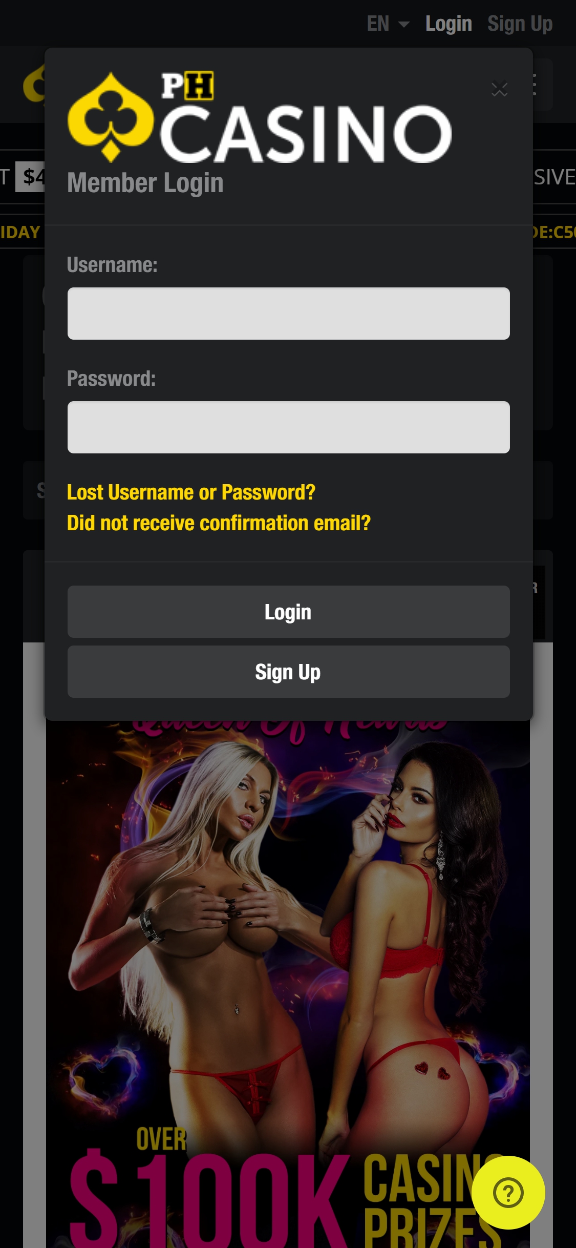 PornHub Casino Mobile Login Review